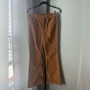 Chestnut corduroy jeans